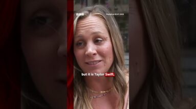 'Taylor can do whatever she wants' - outside Madison Square Garden, New York. #TaylorSwift #BBCNews