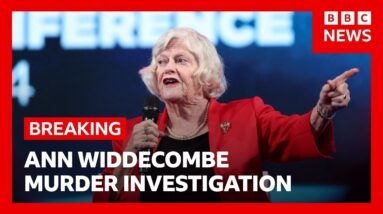 Man arrested on suspicion of murder after Ann Widdecombe found dead | BBC News