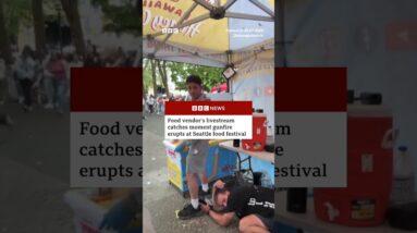 Seattle police still searching for second suspect after shooting at a food festival. #BBCNews