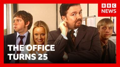 Stars of The Office UK reflect on series as it turns 25 | BBC News