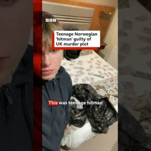 Teenage Norwegian 'hitman' guilty of UK murder plot. #BBCNews