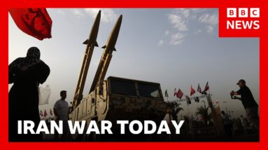Thirteenth consecutive night of US air strikes on Iran | BBC News