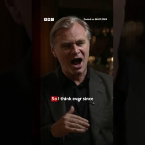 Christopher Nolan on whether cinema is really 'dying'. #TheOdyssey #Film #BBCNews