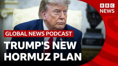 Trump's new Strait of Hormuz plan | BBC News