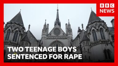 Two teenage boys who raped girls given four years' detention | BBC News