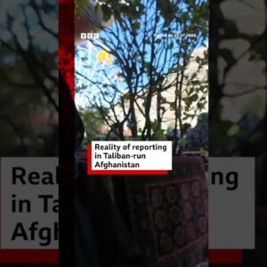 Reality of reporting in Taliban-run Afghanistan. #Taliban #Afghanistan #BBCNews