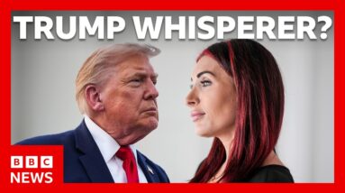 Could this 33-year-old influencer change Trump's mind on Ukraine? | BBC News