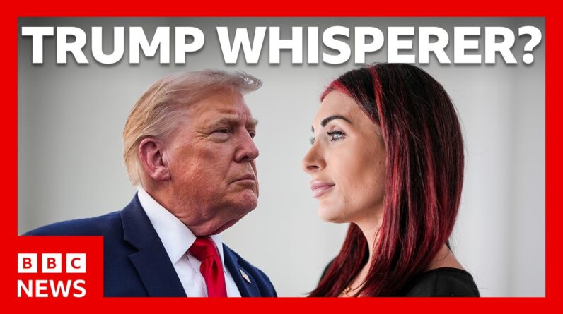Could this 33-year-old influencer change Trump's mind on Ukraine? | BBC News