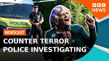 Counter Terrorism Police Investigating Ann Widdecombe Death | BBC Newscast