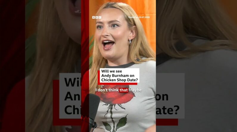 Will we see Andy Burnham on Chicken Shop Date? #AmeliaDimoldenberg #ChickenShopDate #BBCNews