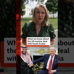 US announces nuclear deal with Saudi Arabia. #BBCNews