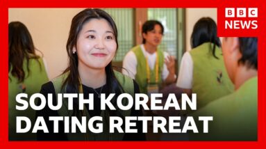 We attended South Korea's government-funded dating event | BBC News