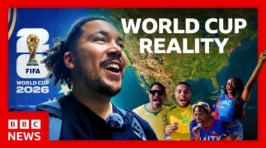 What I found travelling through the World Cup's US cities | BBC News