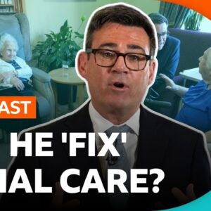 What is Andy Burnham's plan to 'fix' social care? | BBC Newscast