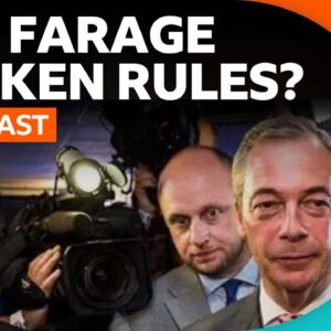 Who is the fraudster who paid for Farage’s security? | BBC Newscast
