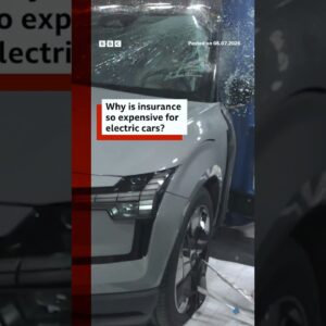 Why is insurance so expensive for electric cars? #BBCNews