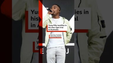 Yung Filly testifies in his own rape trial in Australia. #BBCNews