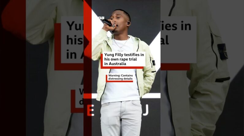 Yung Filly testifies in his own rape trial in Australia. #BBCNews