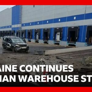 Five dead in Moscow region as Ukraine continues warehouse strikes | BBC News