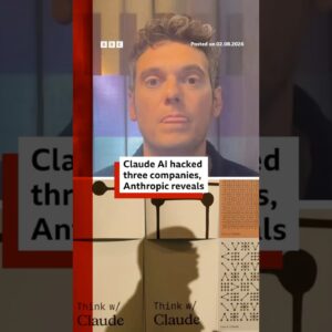 AI bot Claude hacked three different companies during test, say Anthropic. #AI #BBCNews