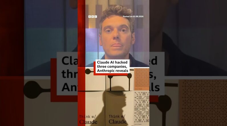 AI bot Claude hacked three different companies during test, say Anthropic. #AI #BBCNews