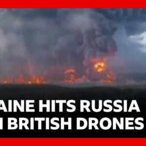 Ukraine using British drones to strike military and industrial targets deep inside Russia | BBC News