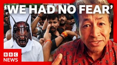 Sonam Wangchuk: Modi weakened ‘terribly’ by India's cockroach protests | BBC News