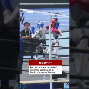 666 teams are competing in this year's games. #Robots #China #BBCNews