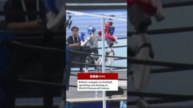 666 teams are competing in this year's games. #Robots #China #BBCNews