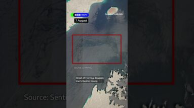 A major oil slick has washed up on Iran's Qeshm Island. #BBCNews