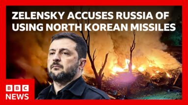 Russia using North Korean missiles to strike Ukraine, Zelensky says | BBC News