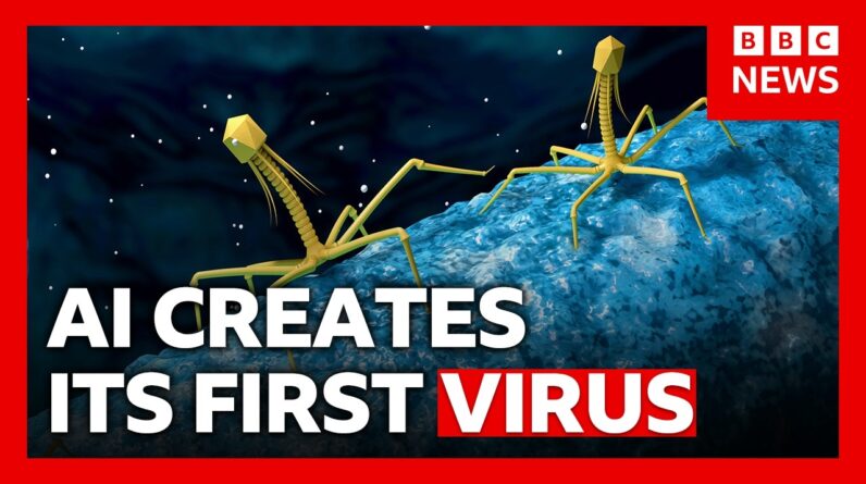 AI just created a brand new virus. Should we be scared? | BBC News