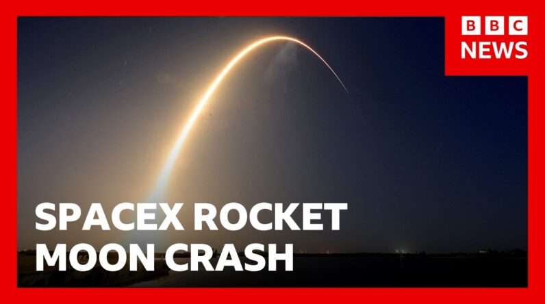 Huge SpaceX rocket part believed to have hit Moon as Nasa prepares to study crash | BBC News