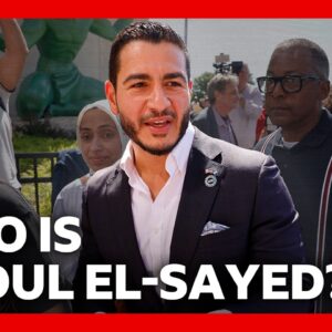 Abdul El-Sayed: Is this Democratic left-winger the answer to Trump's Maga? | BBC News