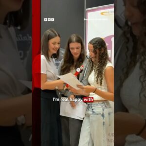 Best friends react to BBC News live at their school. #GCSE #BBCNews