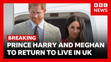 BREAKING:  Prince Harry and Meghan to return to live in the UK| BBC News