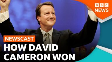 How did David Cameron beat the odds to win the 2005 leadership election? | BBC Newscast