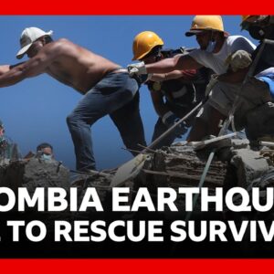 Desperate search for survivors as 240 confirmed dead in Colombia earthquake | BBC News