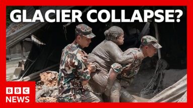 Did a glacier collapse trigger Nepal’s deadly floods? | BBC News