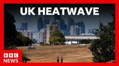 More weather records broken across UK as heat set to spike again | BBC News