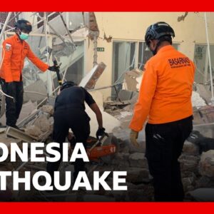 At least 20 dead after 7.7-magnitude earthquake strikes Indonesia | BBC News