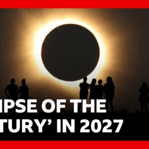 Eclipse next year labelled the 'Eclipse of the Century' | BBC News