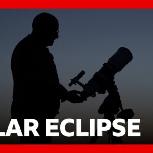 Europe awaits first total solar eclipse since 1999 | BBC News