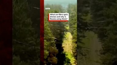 What are fibre optic drones and why is Russia using them? #Russia #Ukraine #BBCNews