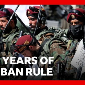 Five years on from the Taliban's takeover of Afghanistan | BBC News