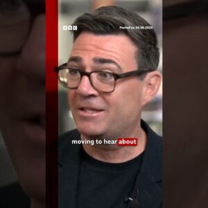 Andy Burnham: "I was a huge fan of what Dolly did." #DollyParton #AndyBurnham #BBCNews