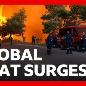 How much of the world is on fire right now? | BBC News