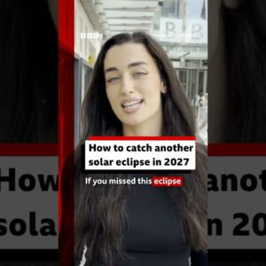 How to catch another eclipse in 2027. #SolarEclipse #BBCNews