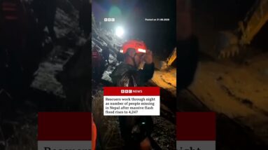 Rescuers work through night as number of missing in Nepal rises to 4,247. #Nepal #BBCNews