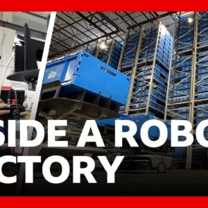 Inside the Chinese factory using robots to power online shopping | BBC News